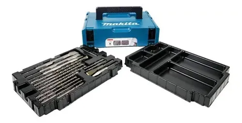 SET MAKITA MECHAS CINCELES SDS PLUS 17 PIEZAS D-53877